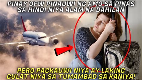 pinay tinira|OFW Kinantot Muna ng Amo bago Pauwiin .